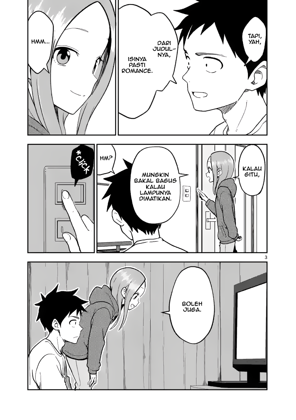Karakai Jouzu no (Moto) Takagi-san Chapter 181 - halaman 3