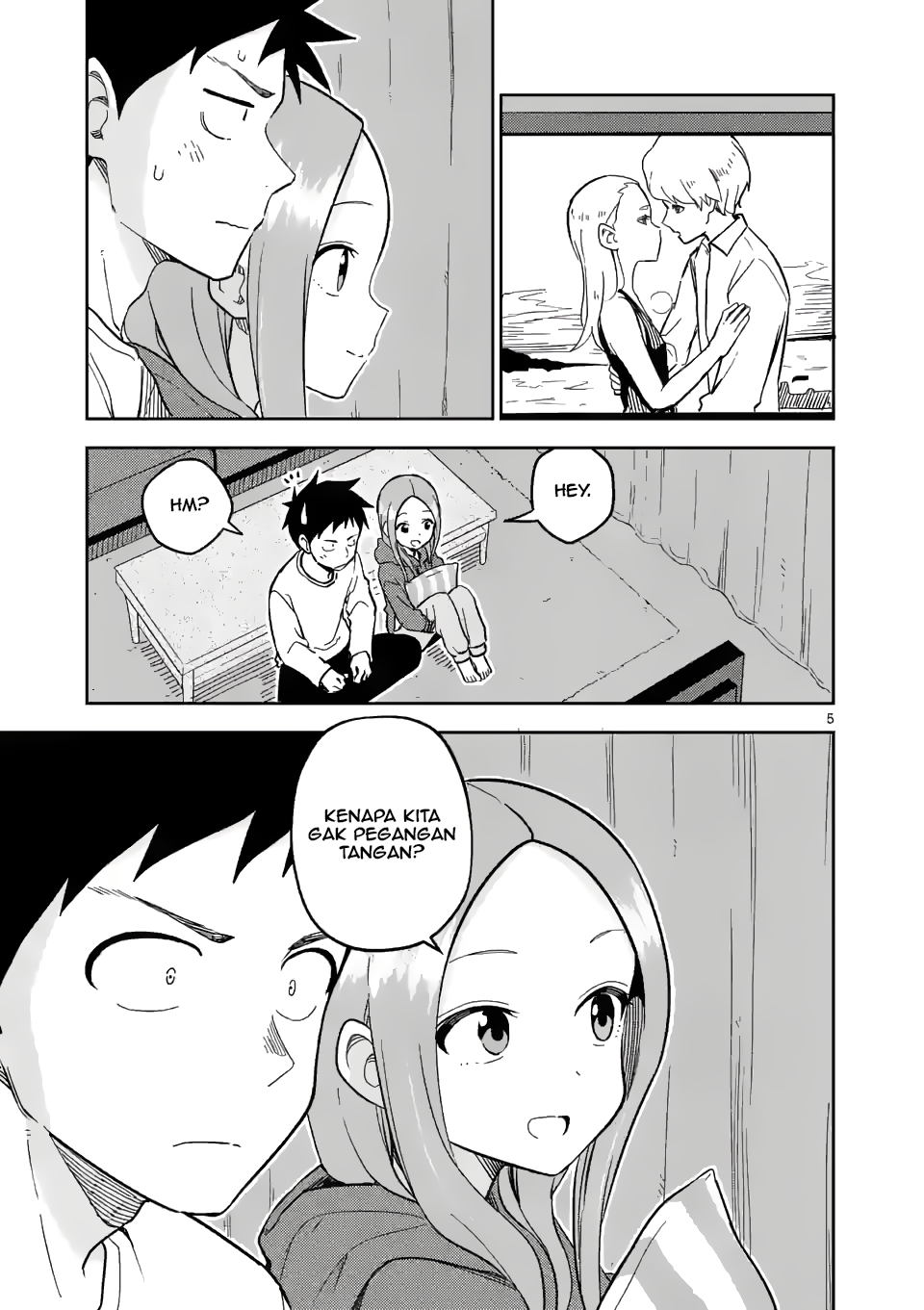 Karakai Jouzu no (Moto) Takagi-san Chapter 181 - halaman 5