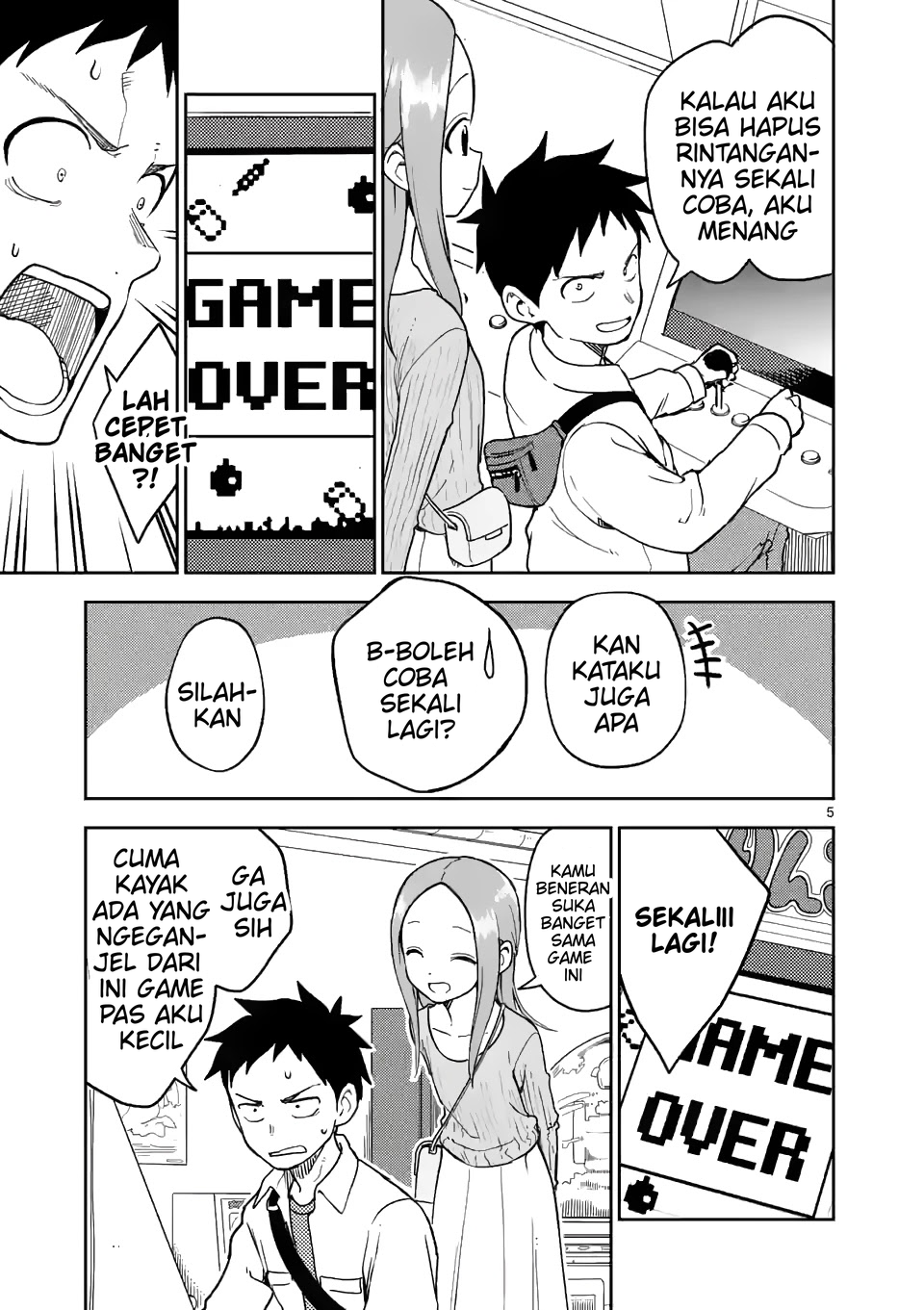 Karakai Jouzu no (Moto) Takagi-san Chapter 199 - halaman 5