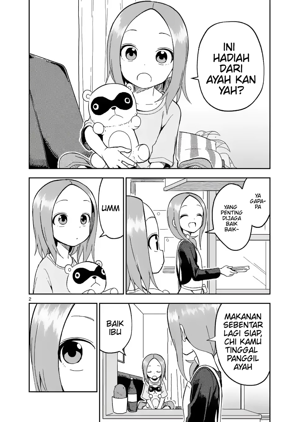 Karakai Jouzu no (Moto) Takagi-san Chapter 200 - halaman 2