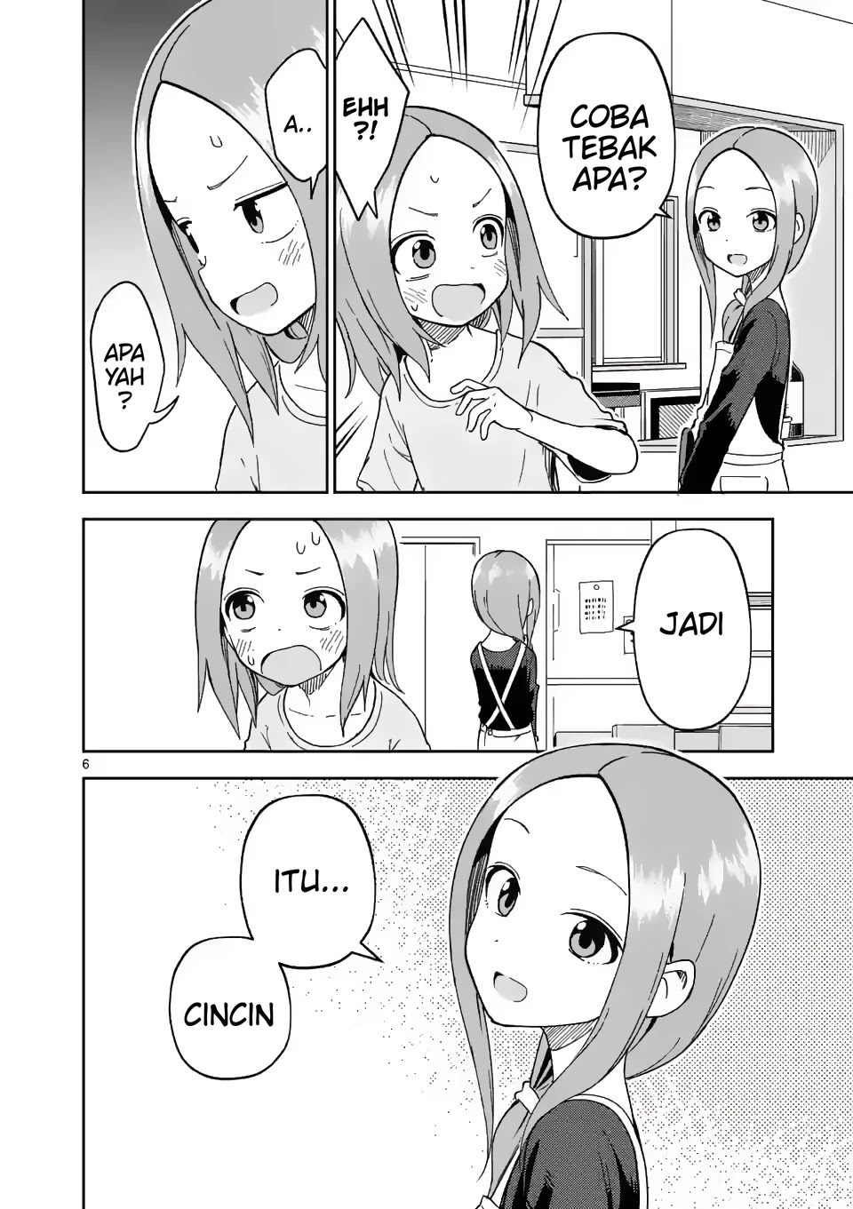 Karakai Jouzu no (Moto) Takagi-san Chapter 200 - halaman 6