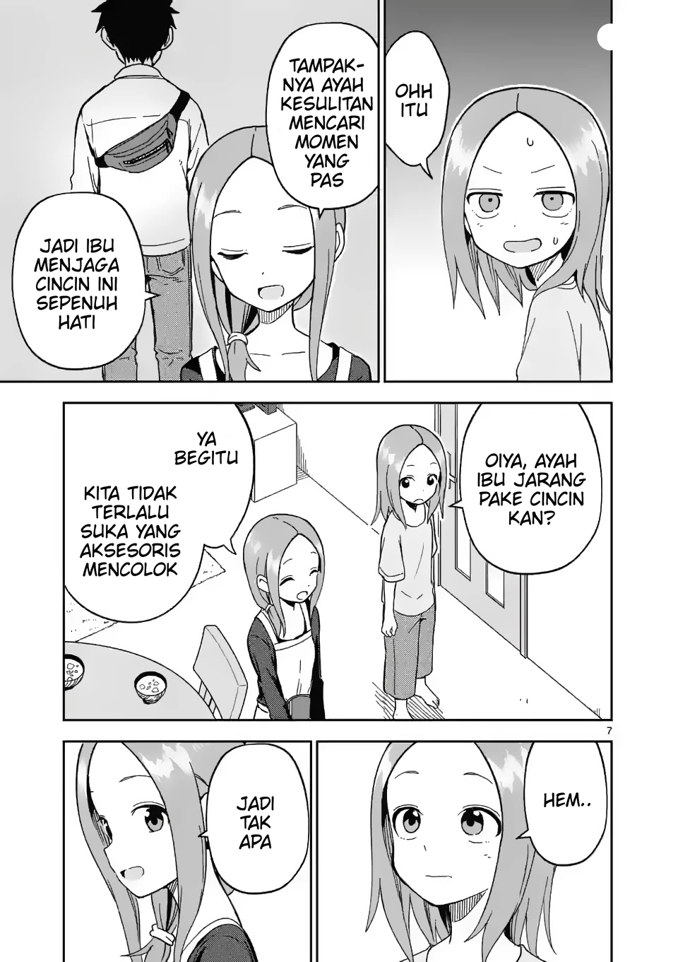 Karakai Jouzu no (Moto) Takagi-san Chapter 200 - halaman 7