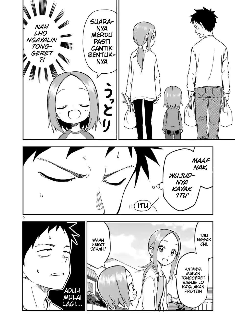Karakai Jouzu no (Moto) Takagi-san Chapter 201 - halaman 2
