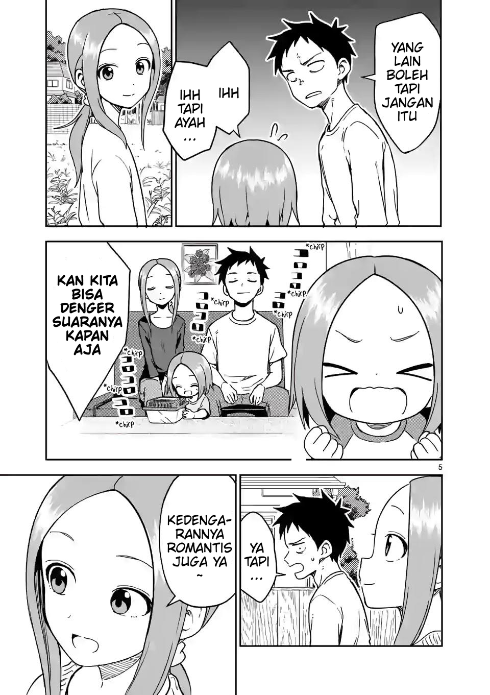 Karakai Jouzu no (Moto) Takagi-san Chapter 201 - halaman 5