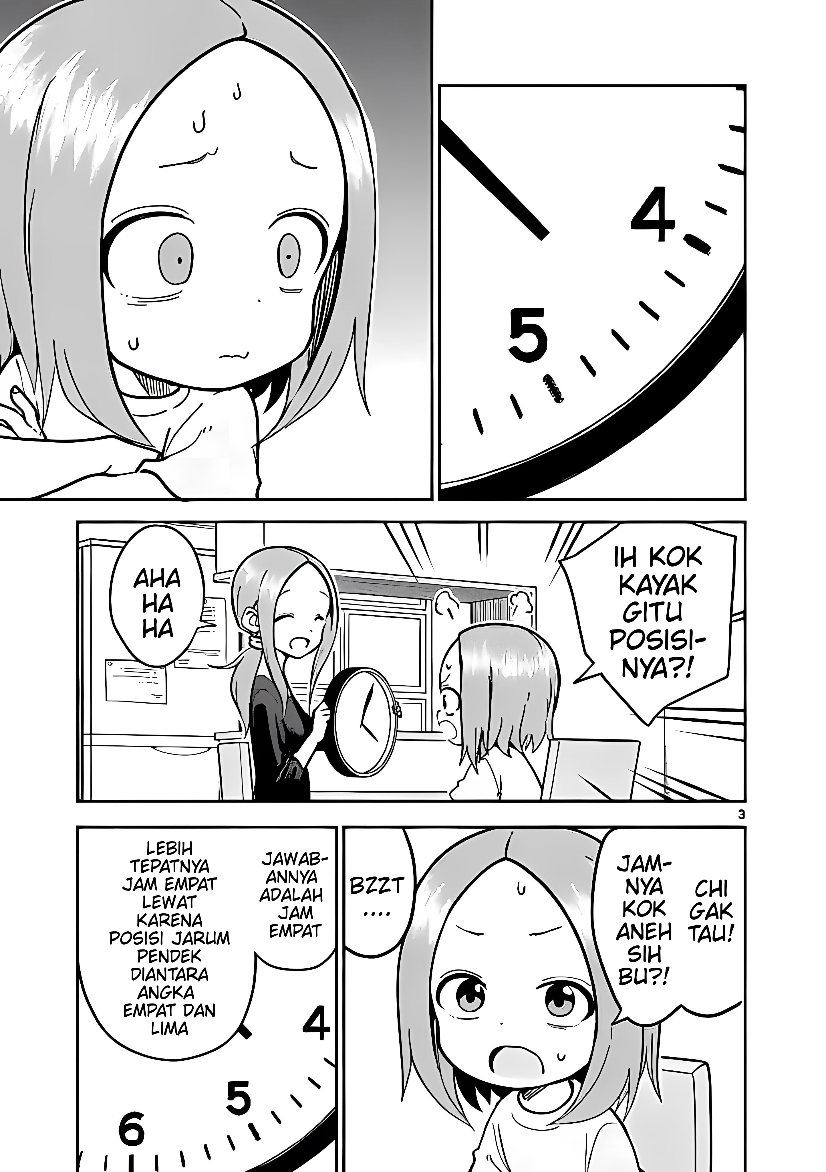 Karakai Jouzu no (Moto) Takagi-san Chapter 224 - halaman 3