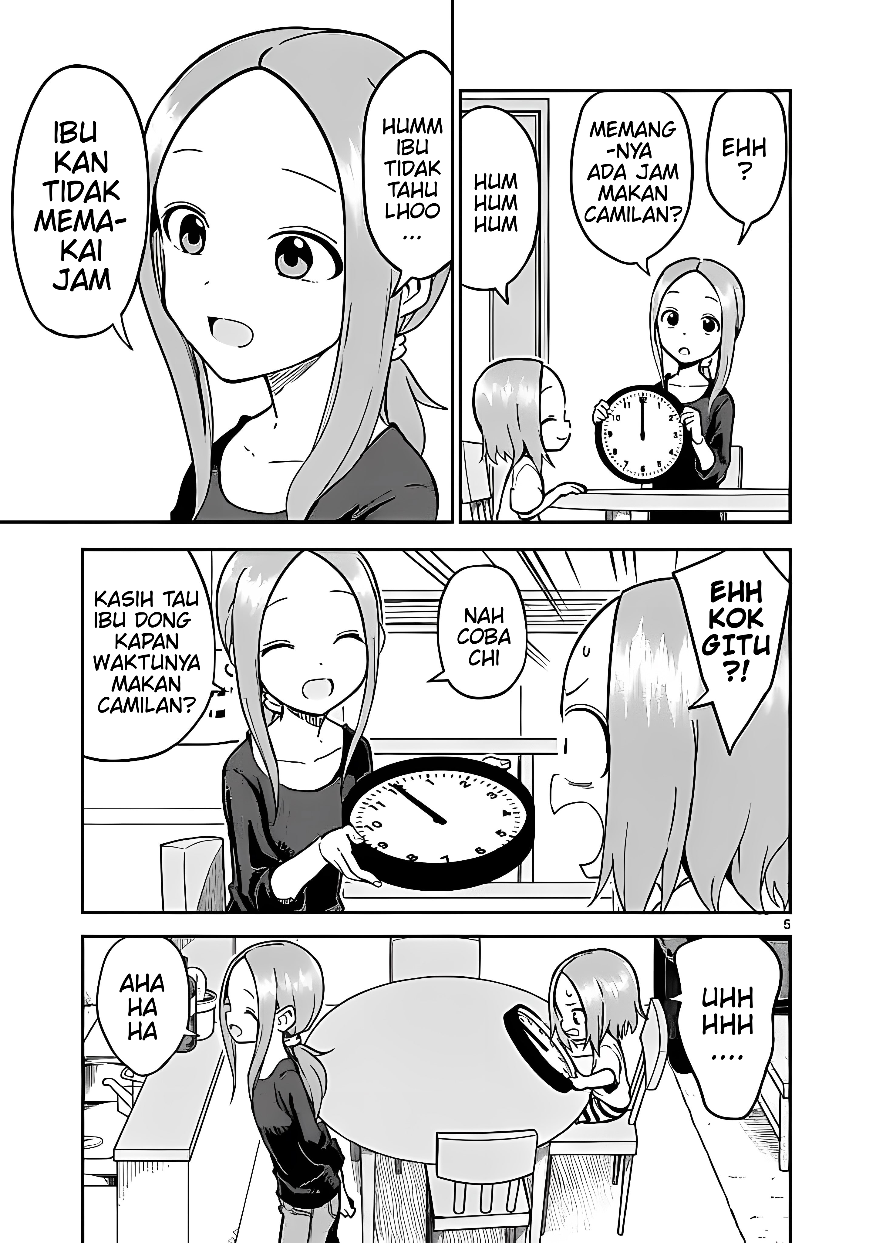 Karakai Jouzu no (Moto) Takagi-san Chapter 224 - halaman 5