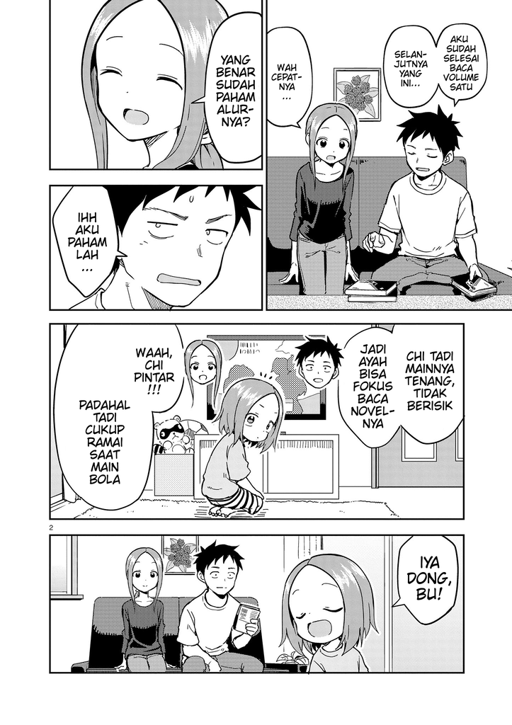 Karakai Jouzu no (Moto) Takagi-san Chapter 227 - halaman 2