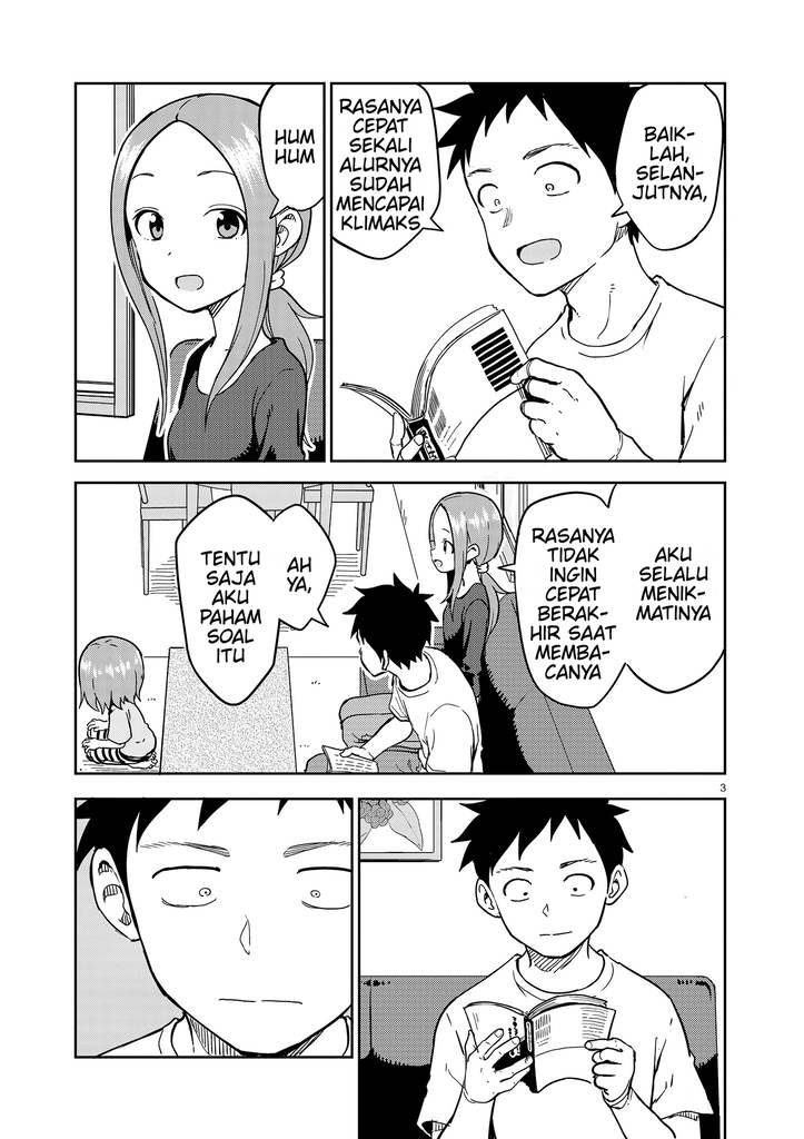 Karakai Jouzu no (Moto) Takagi-san Chapter 227 - halaman 3
