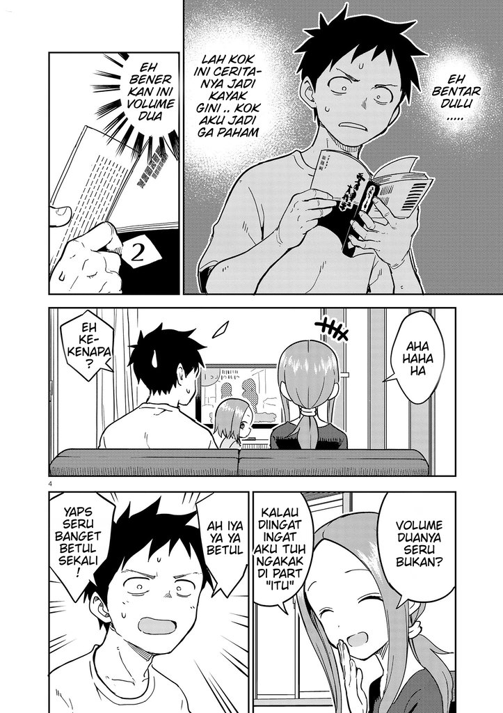 Karakai Jouzu no (Moto) Takagi-san Chapter 227 - halaman 4