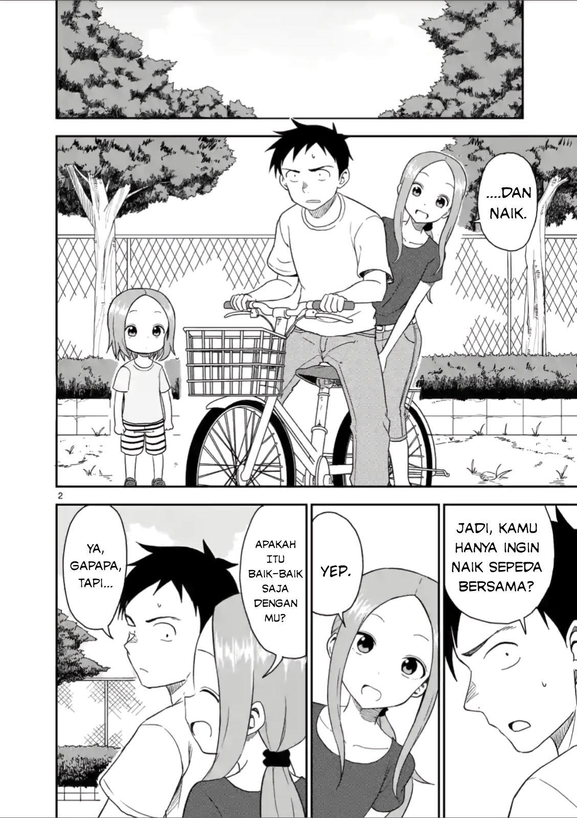 Karakai Jouzu no (Moto) Takagi-san Chapter 51 - halaman 2