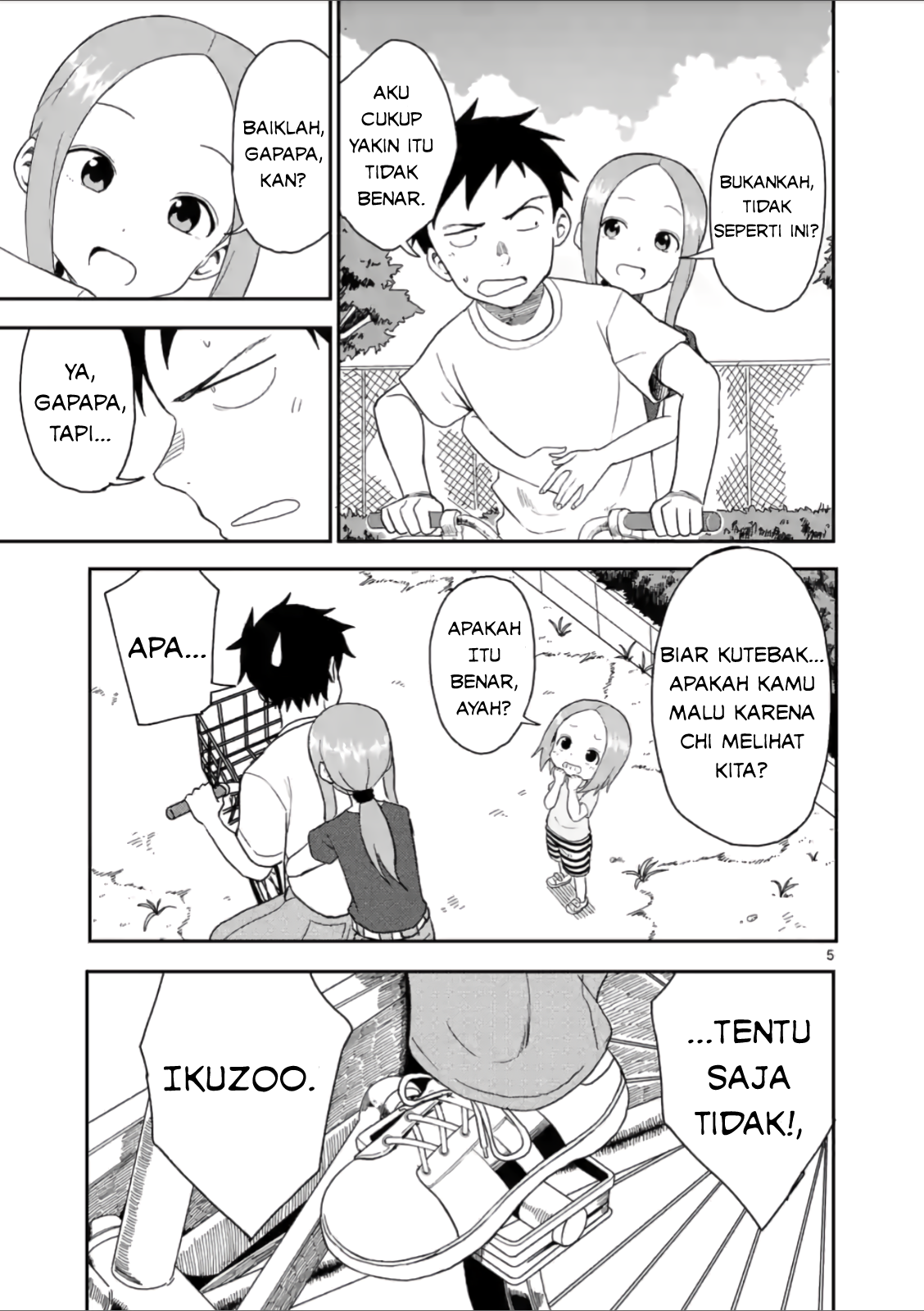 Karakai Jouzu no (Moto) Takagi-san Chapter 51 - halaman 5