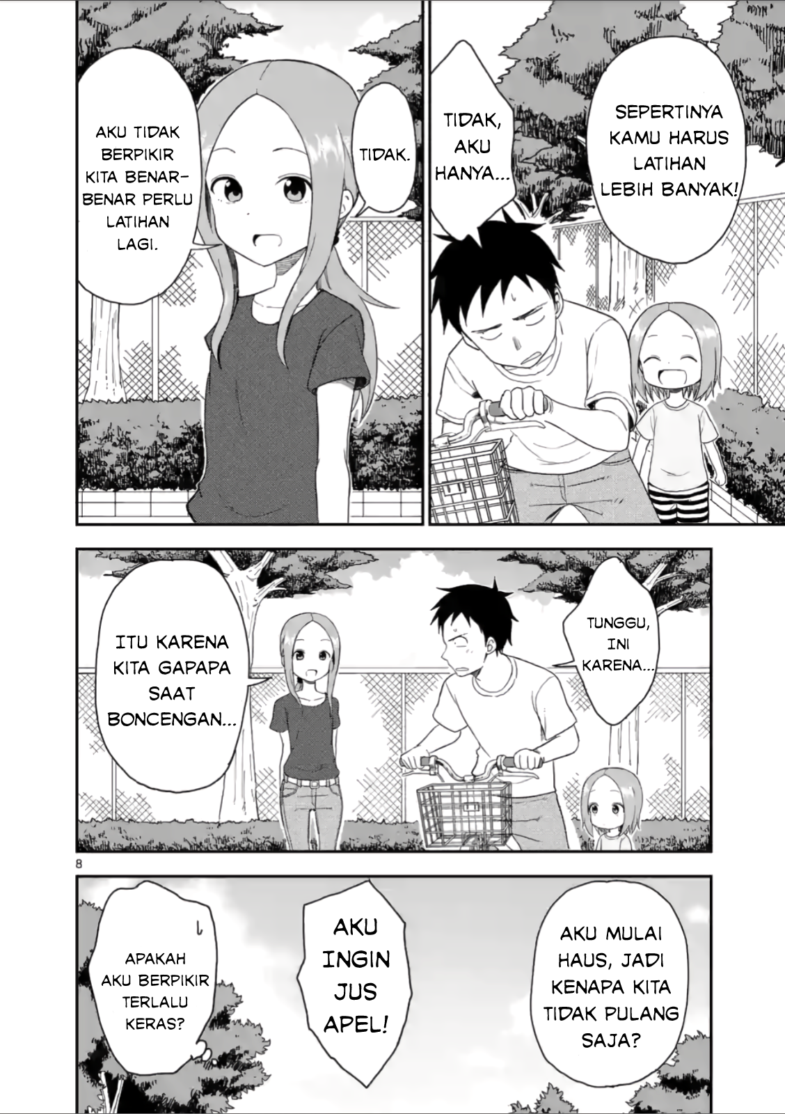 Karakai Jouzu no (Moto) Takagi-san Chapter 51 - halaman 8