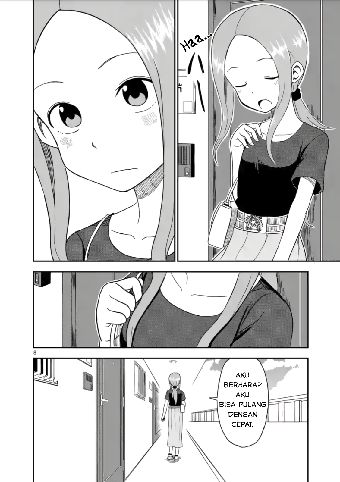 Karakai Jouzu no (Moto) Takagi-san Chapter 52 - halaman 8