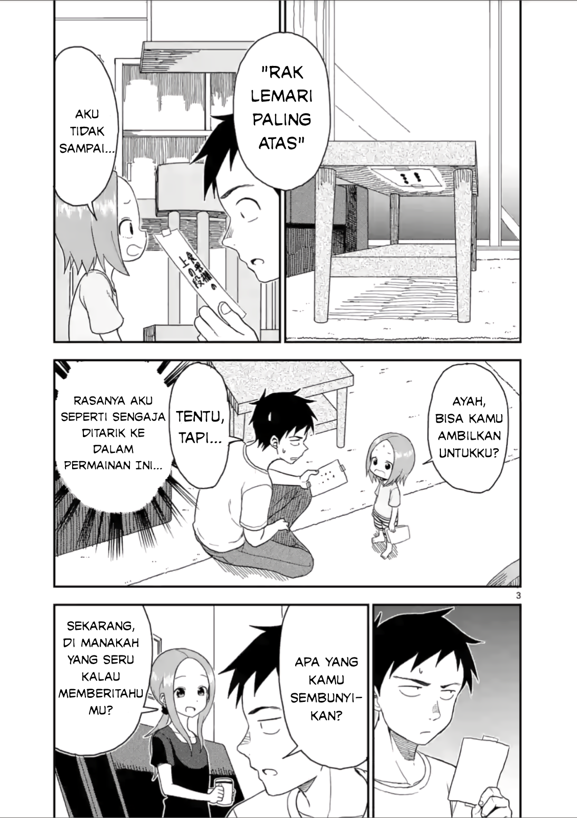 Karakai Jouzu no (Moto) Takagi-san Chapter 53 - halaman 3