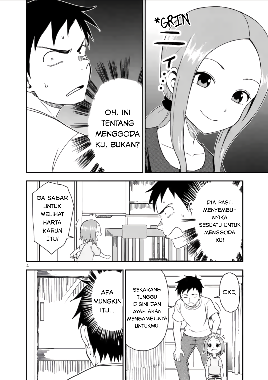 Karakai Jouzu no (Moto) Takagi-san Chapter 53 - halaman 4