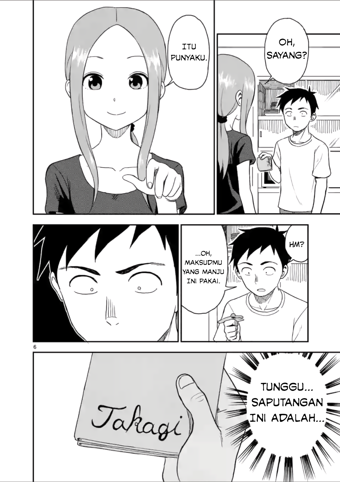 Karakai Jouzu no (Moto) Takagi-san Chapter 53 - halaman 6