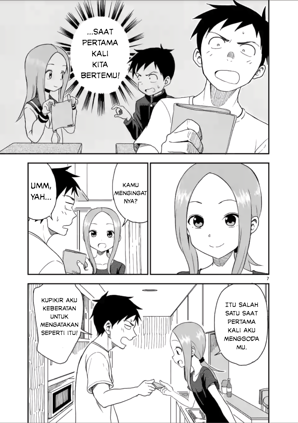 Karakai Jouzu no (Moto) Takagi-san Chapter 53 - halaman 7