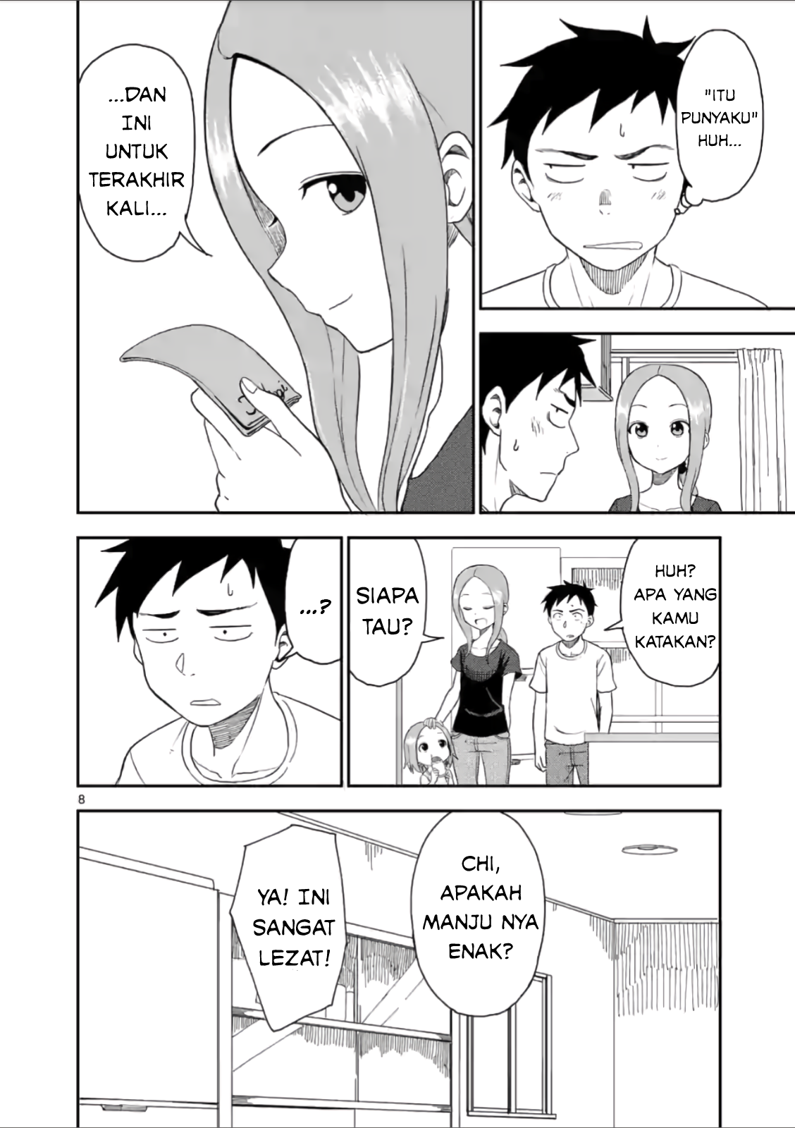 Karakai Jouzu no (Moto) Takagi-san Chapter 53 - halaman 8