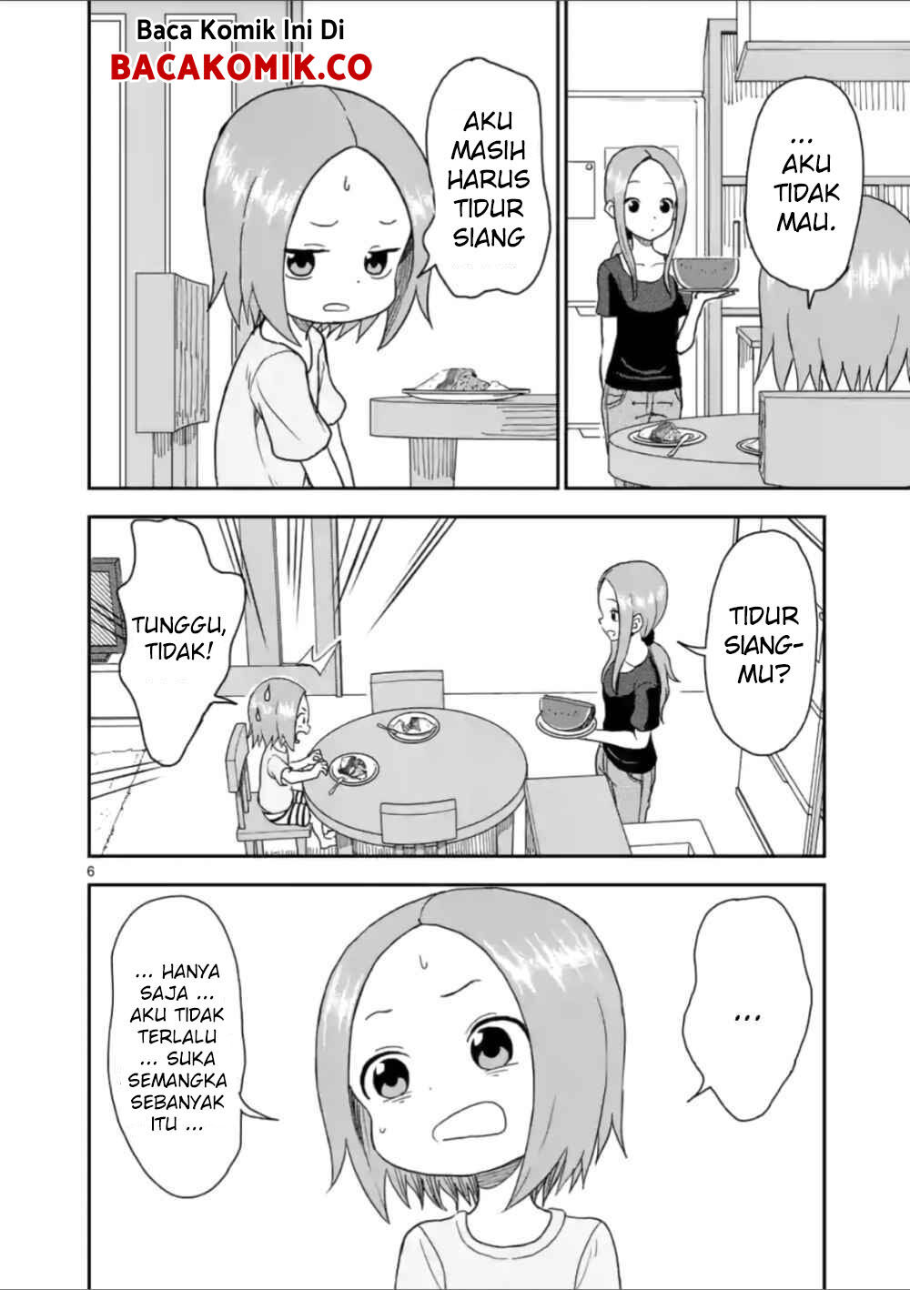 Karakai Jouzu no (Moto) Takagi-san Chapter 55 - halaman 7