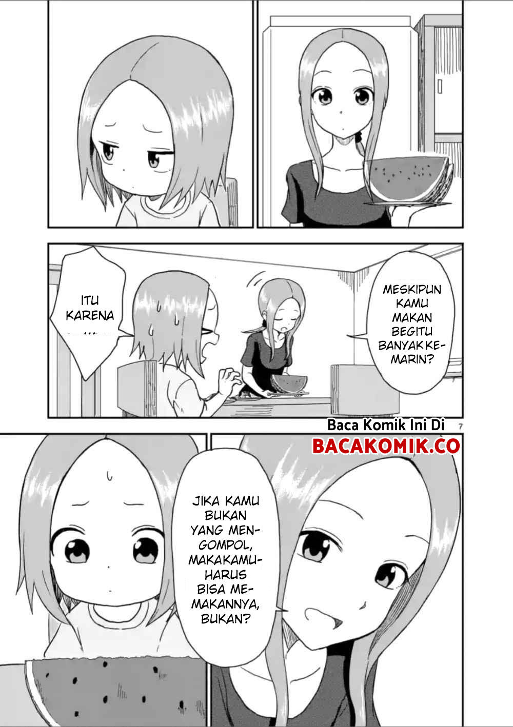 Karakai Jouzu no (Moto) Takagi-san Chapter 55 - halaman 8