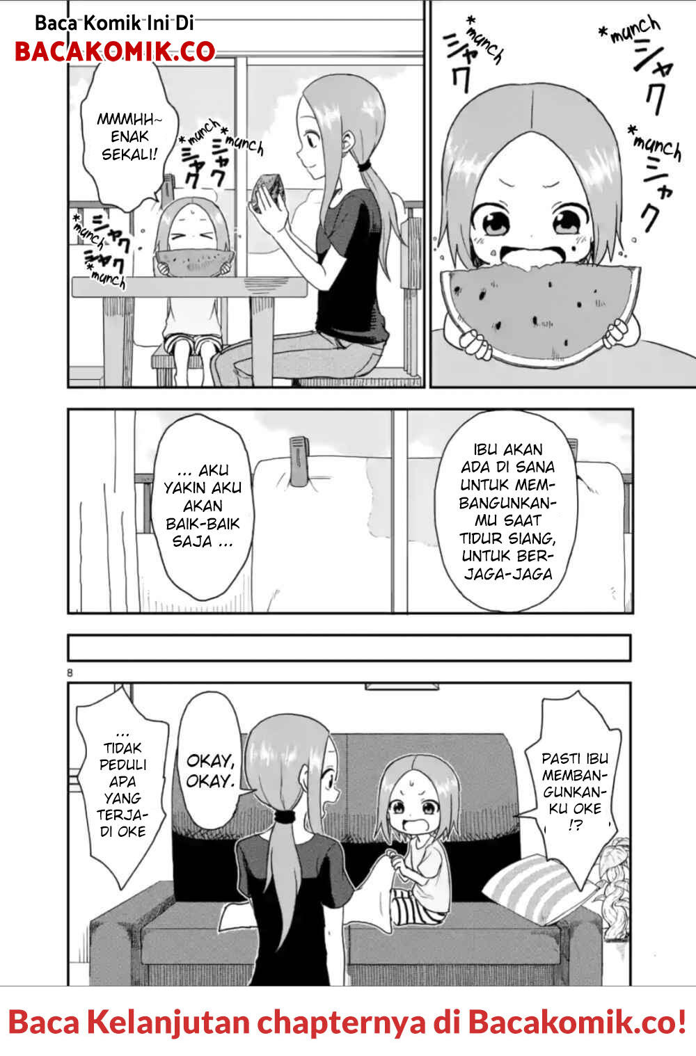 Karakai Jouzu no (Moto) Takagi-san Chapter 55 - halaman 9
