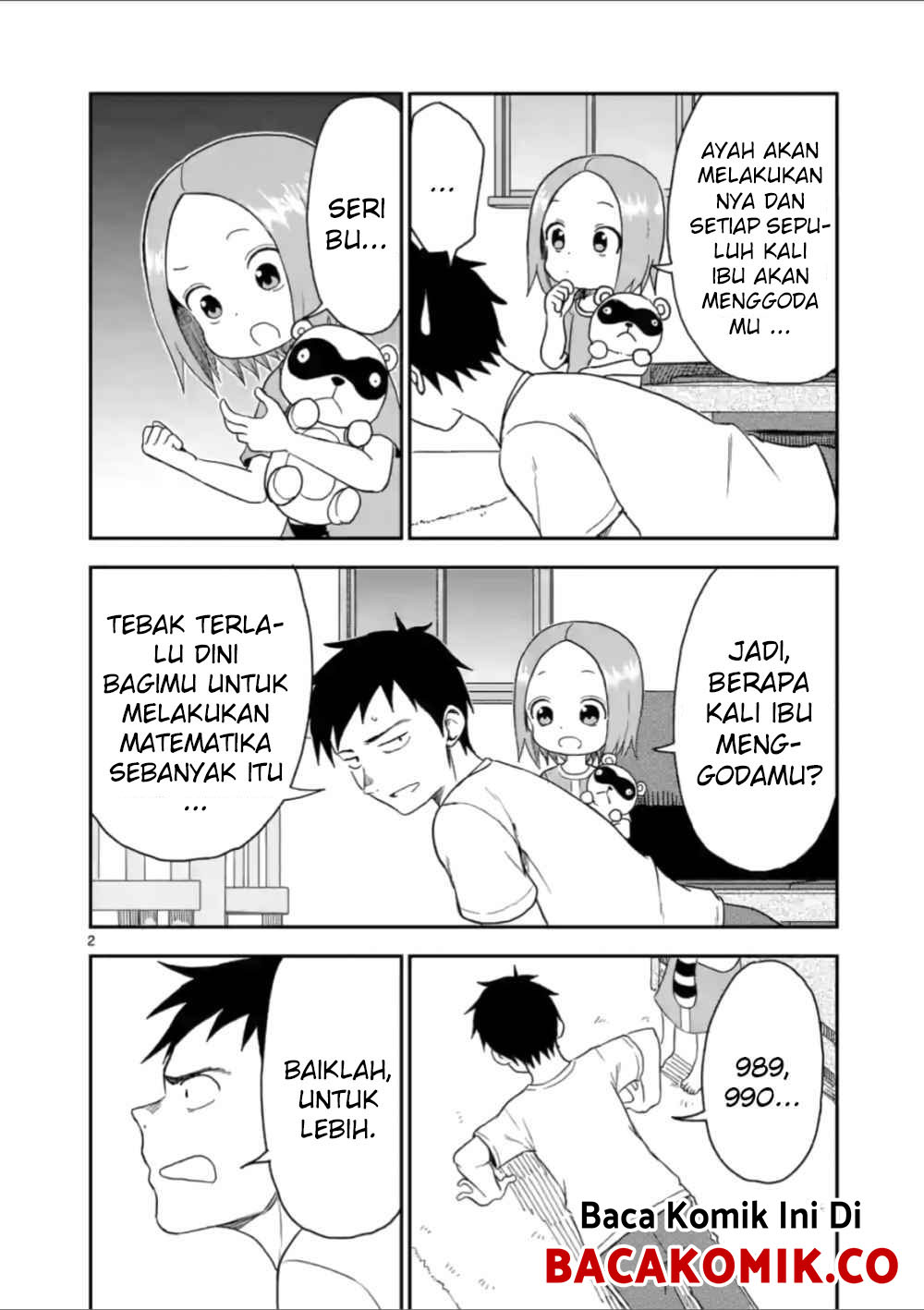 Karakai Jouzu no (Moto) Takagi-san Chapter 57 - halaman 3