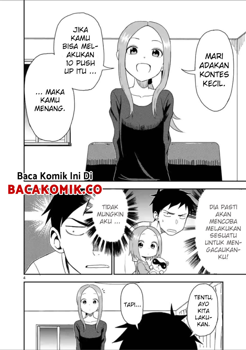 Karakai Jouzu no (Moto) Takagi-san Chapter 57 - halaman 5
