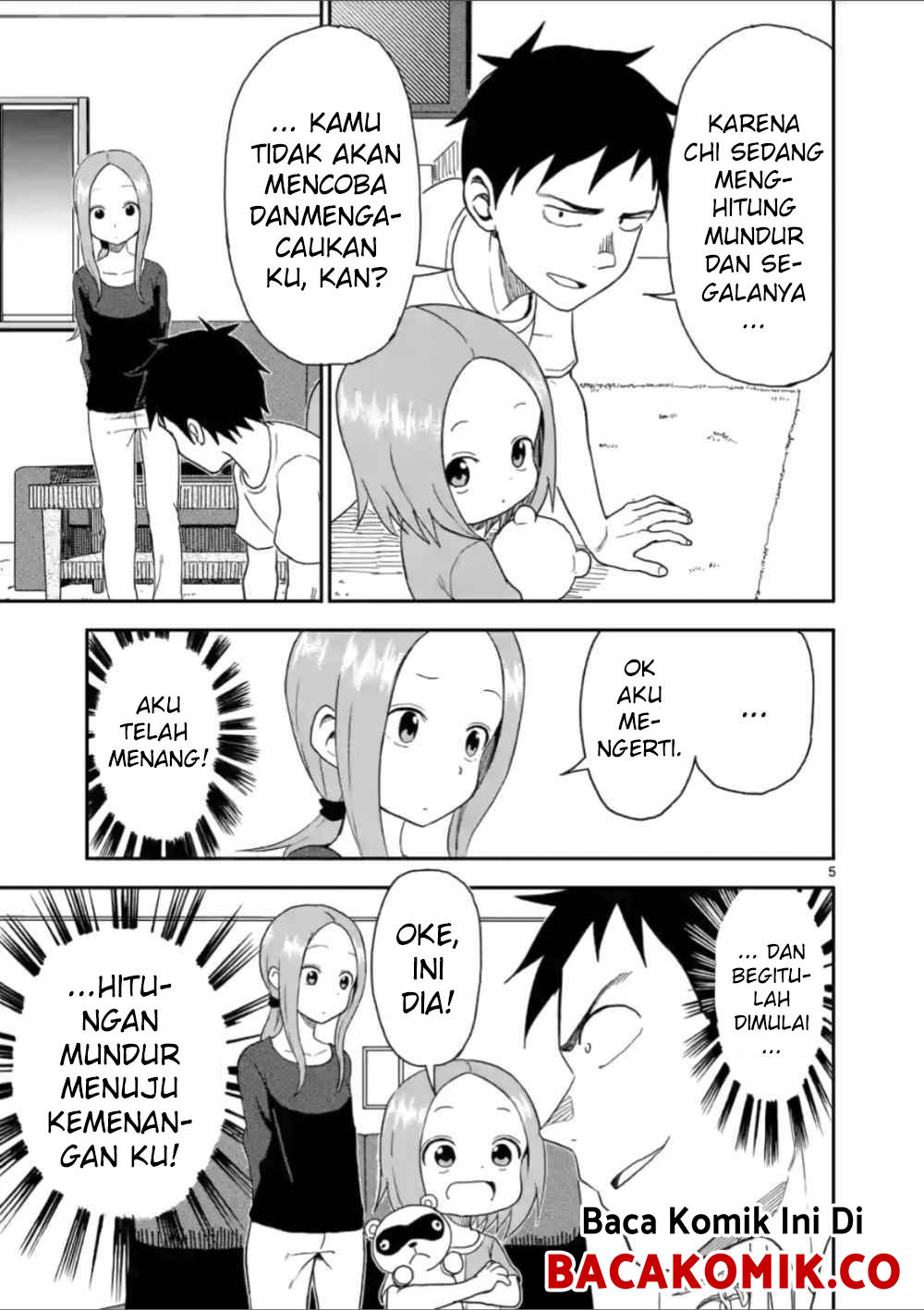 Karakai Jouzu no (Moto) Takagi-san Chapter 57 - halaman 6