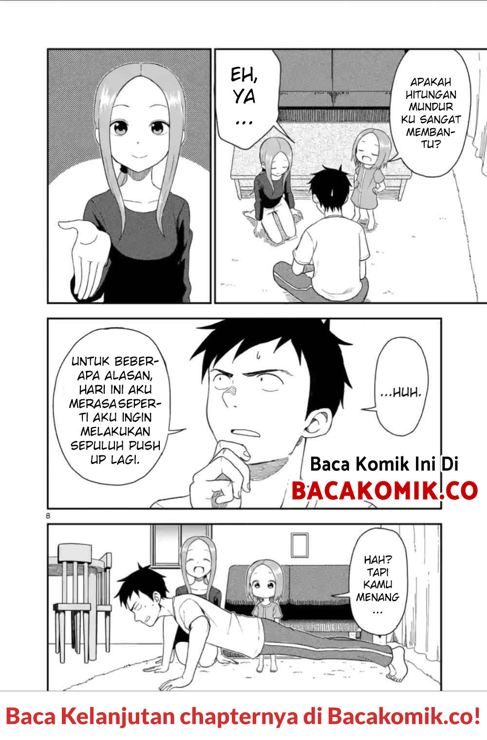 Karakai Jouzu no (Moto) Takagi-san Chapter 57 - halaman 9