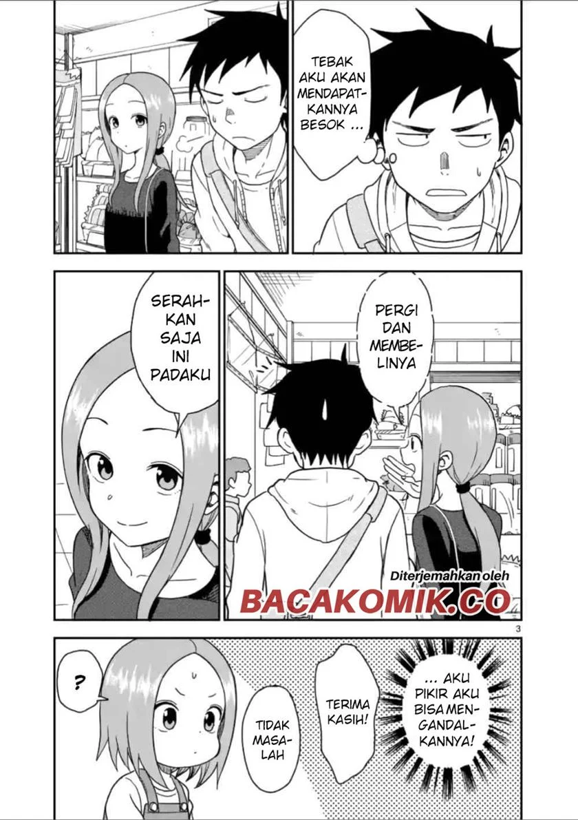 Karakai Jouzu no (Moto) Takagi-san Chapter 61 - halaman 3
