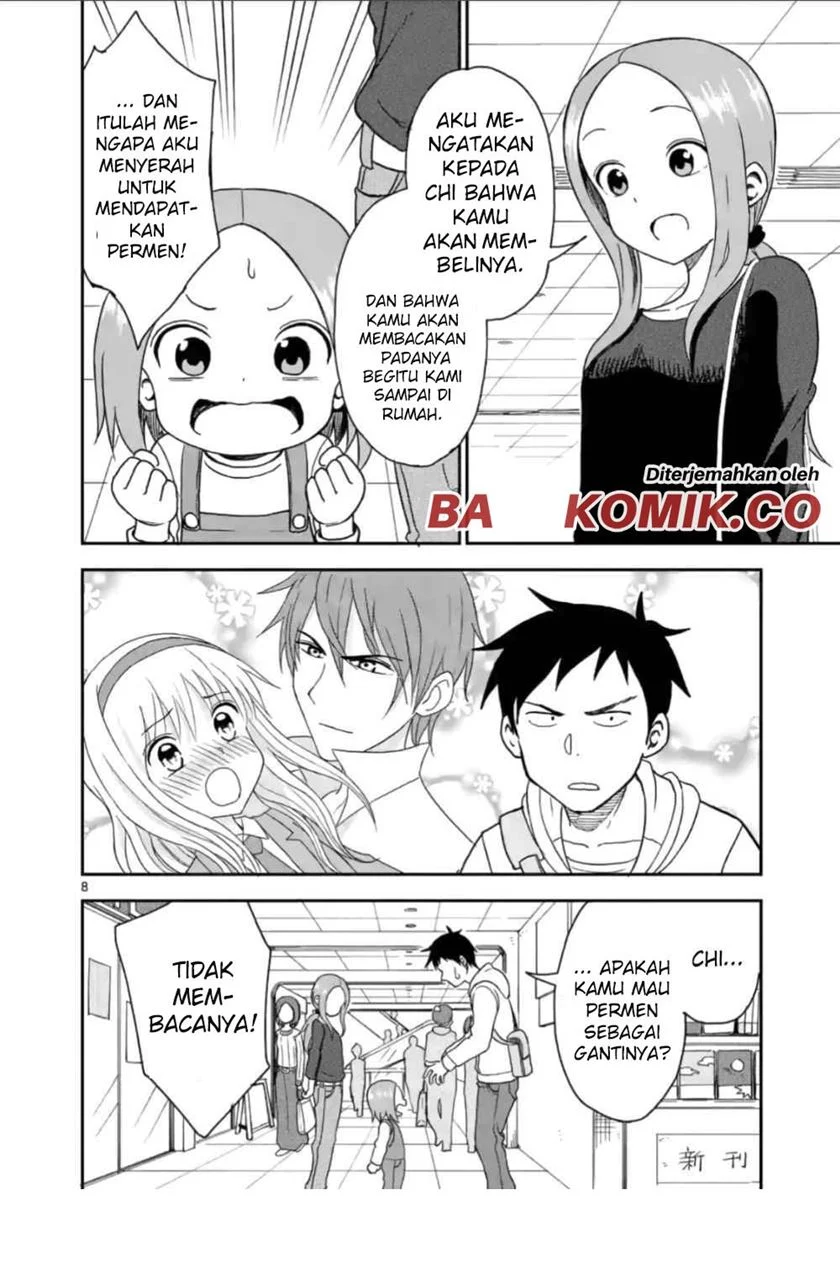 Karakai Jouzu no (Moto) Takagi-san Chapter 61 - halaman 8