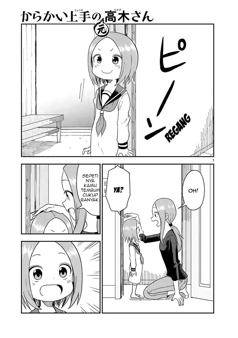 Karakai Jouzu no (Moto) Takagi-san Chapter 64 - halaman 2