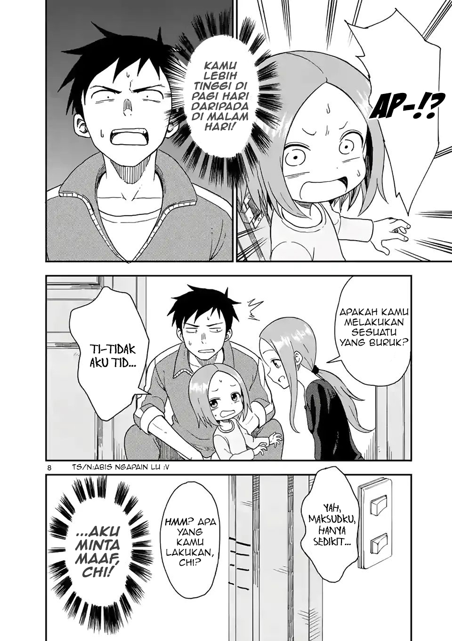 Karakai Jouzu no (Moto) Takagi-san Chapter 64 - halaman 9