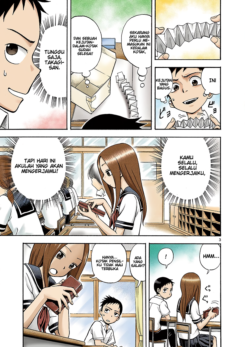 Karakai Jouzu no Takagi-san Chapter 1 - halaman 5