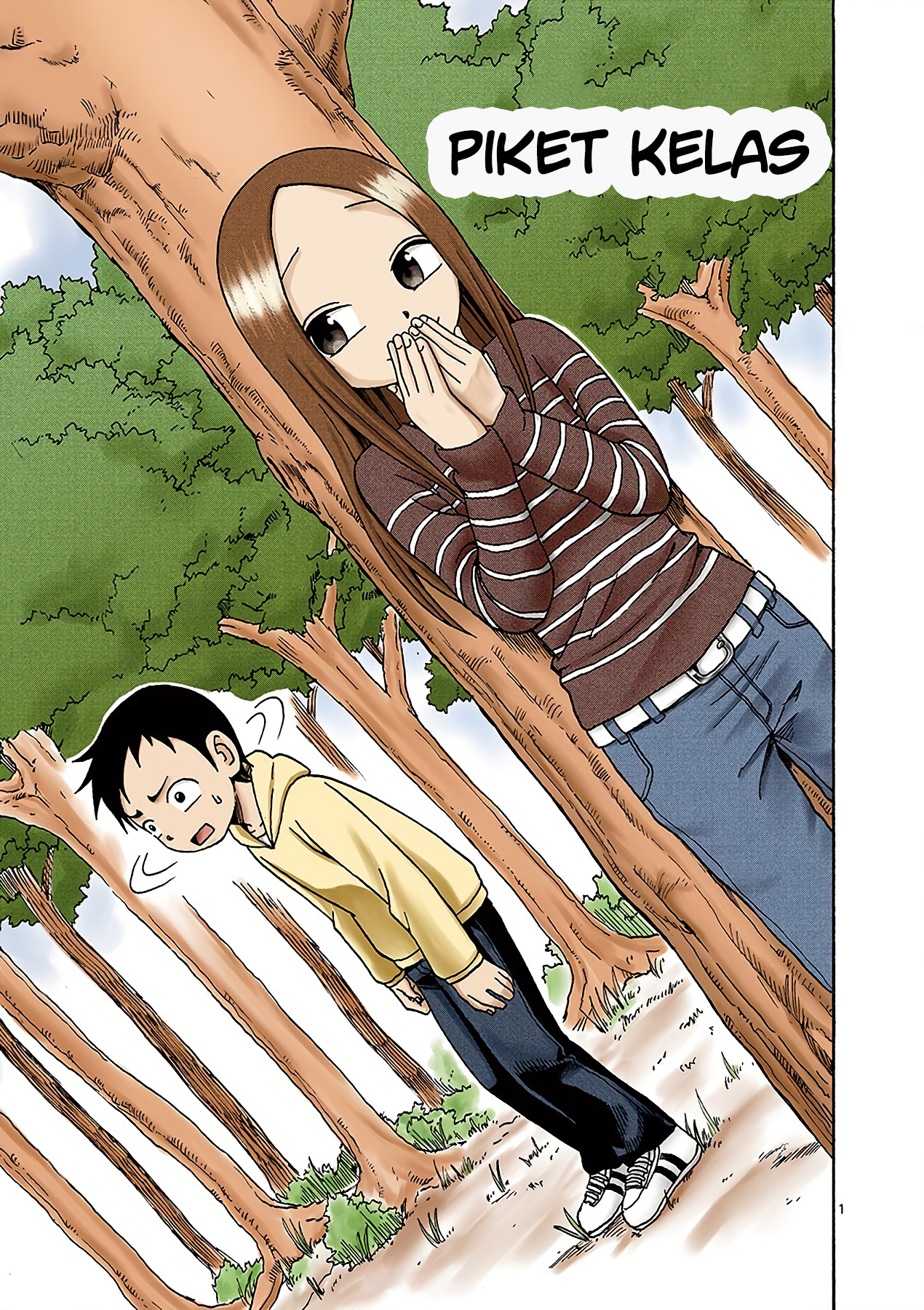 Karakai Jouzu no Takagi-san Chapter 2 - halaman 1