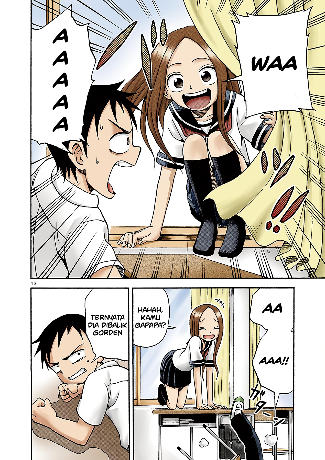 Karakai Jouzu no Takagi-san Chapter 2 - halaman 12