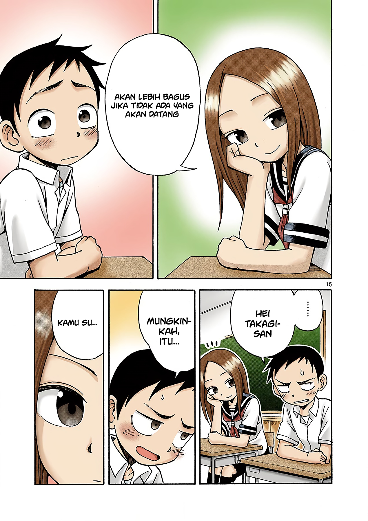Karakai Jouzu no Takagi-san Chapter 2 - halaman 15