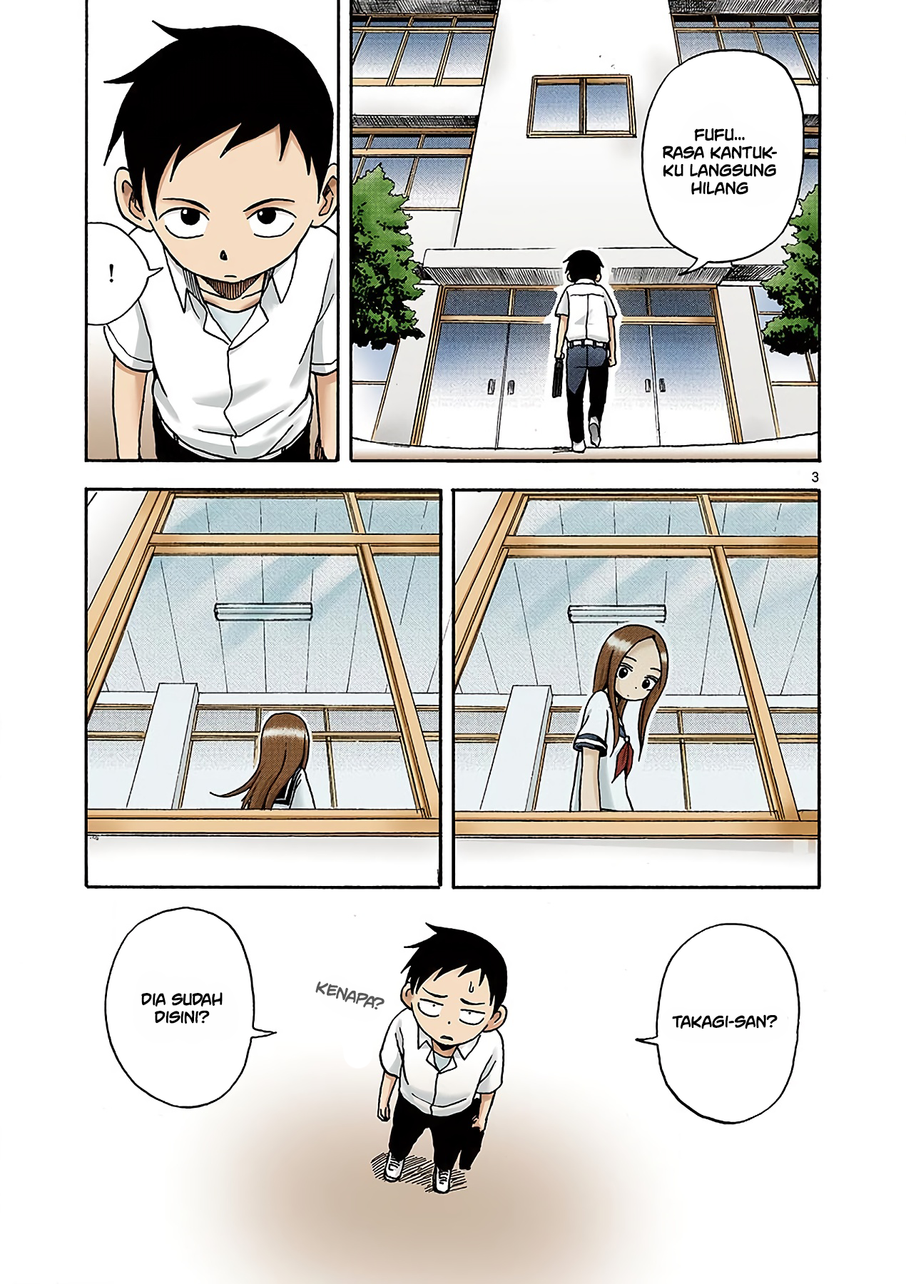 Karakai Jouzu no Takagi-san Chapter 2 - halaman 3