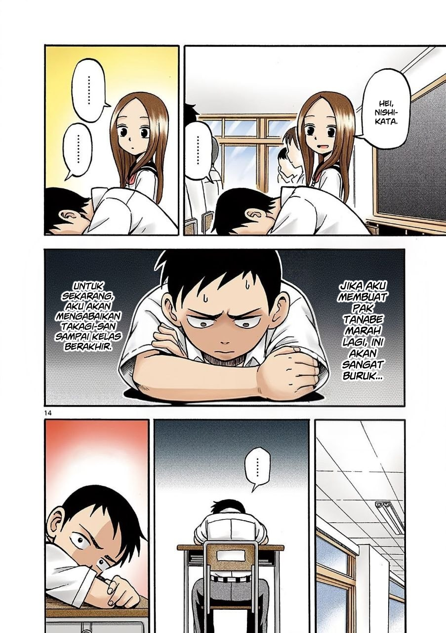 Karakai Jouzu no Takagi-san Chapter 3 - halaman 14