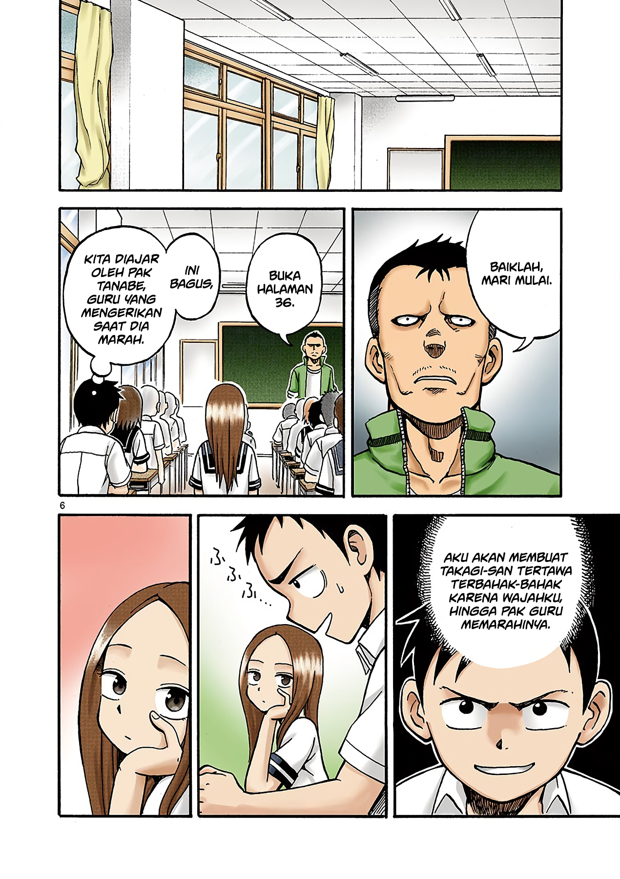 Karakai Jouzu no Takagi-san Chapter 3 - halaman 6