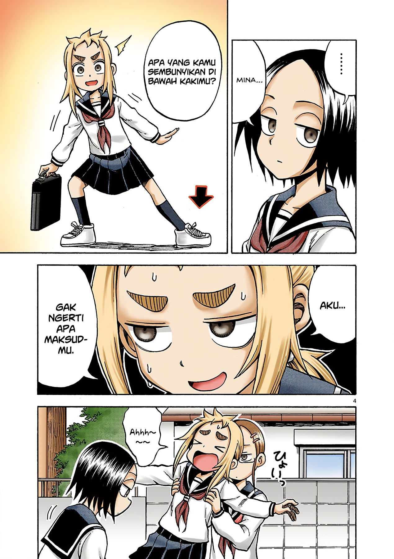 Karakai Jouzu no Takagi-san Chapter 4 - halaman 4