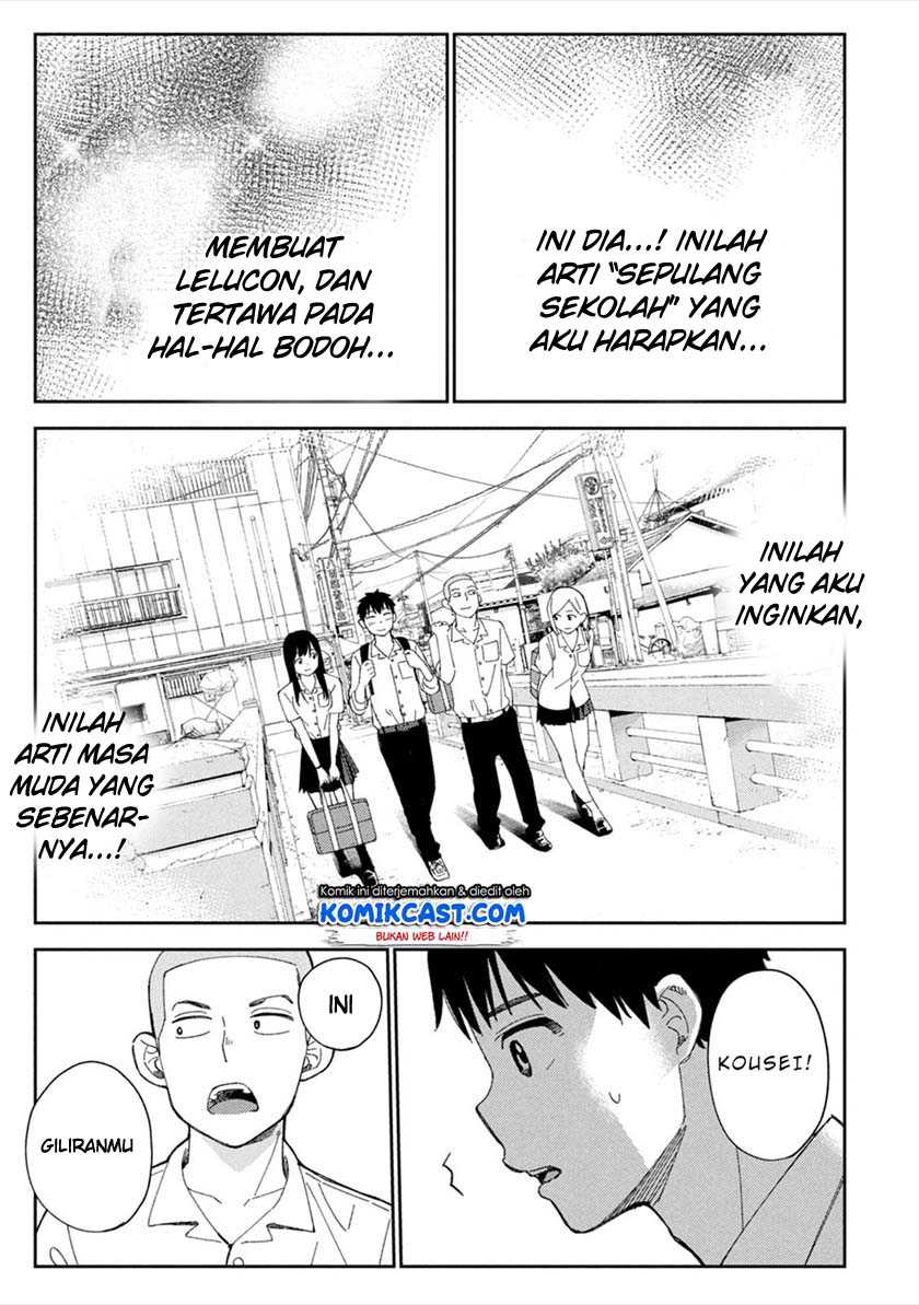 Karamizakari: Boku no Honto to Kimi no Uso Chapter 5 - halaman 14