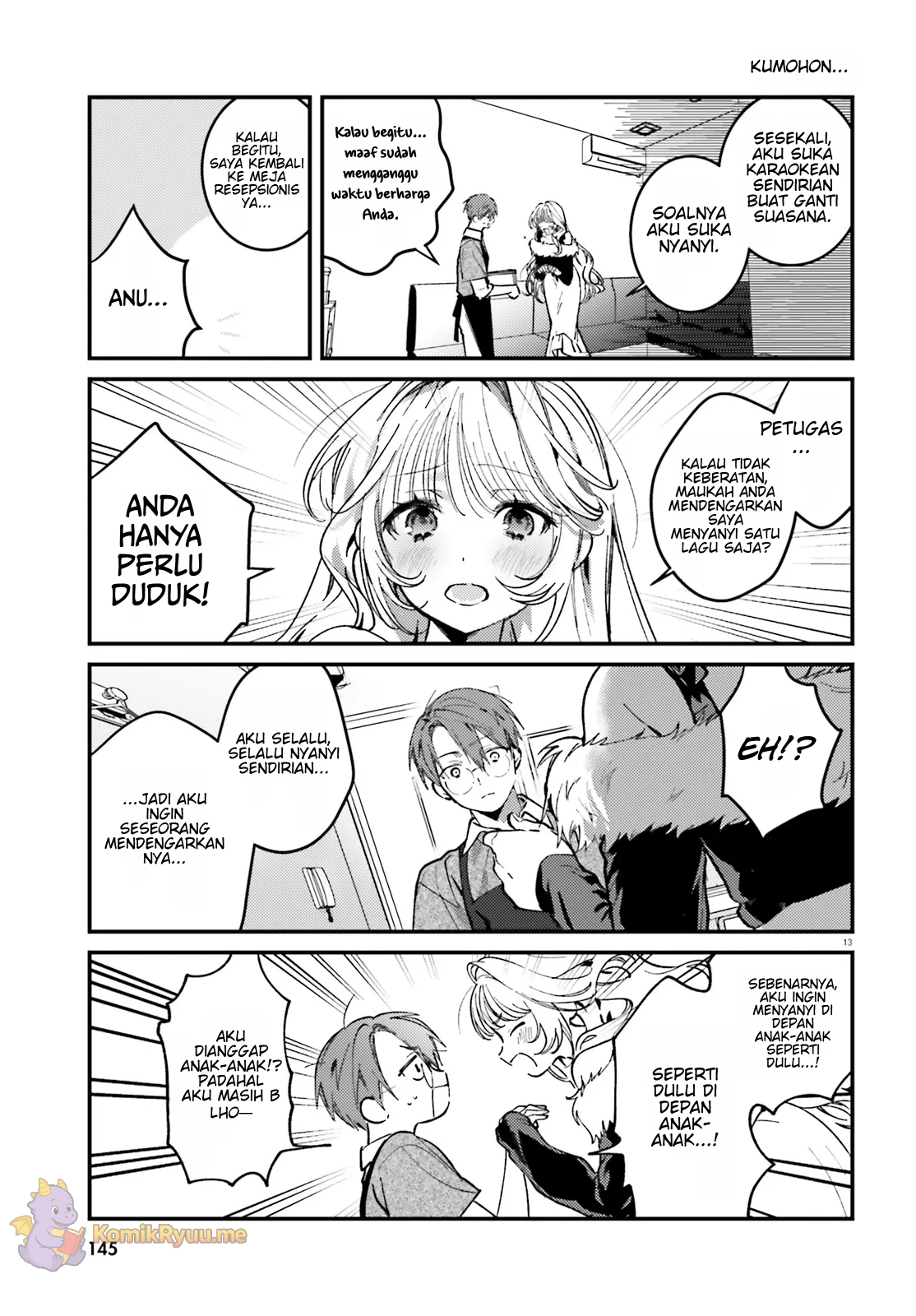 Karaoke de Utau Oneesan to Issho Chapter 1 - halaman 14