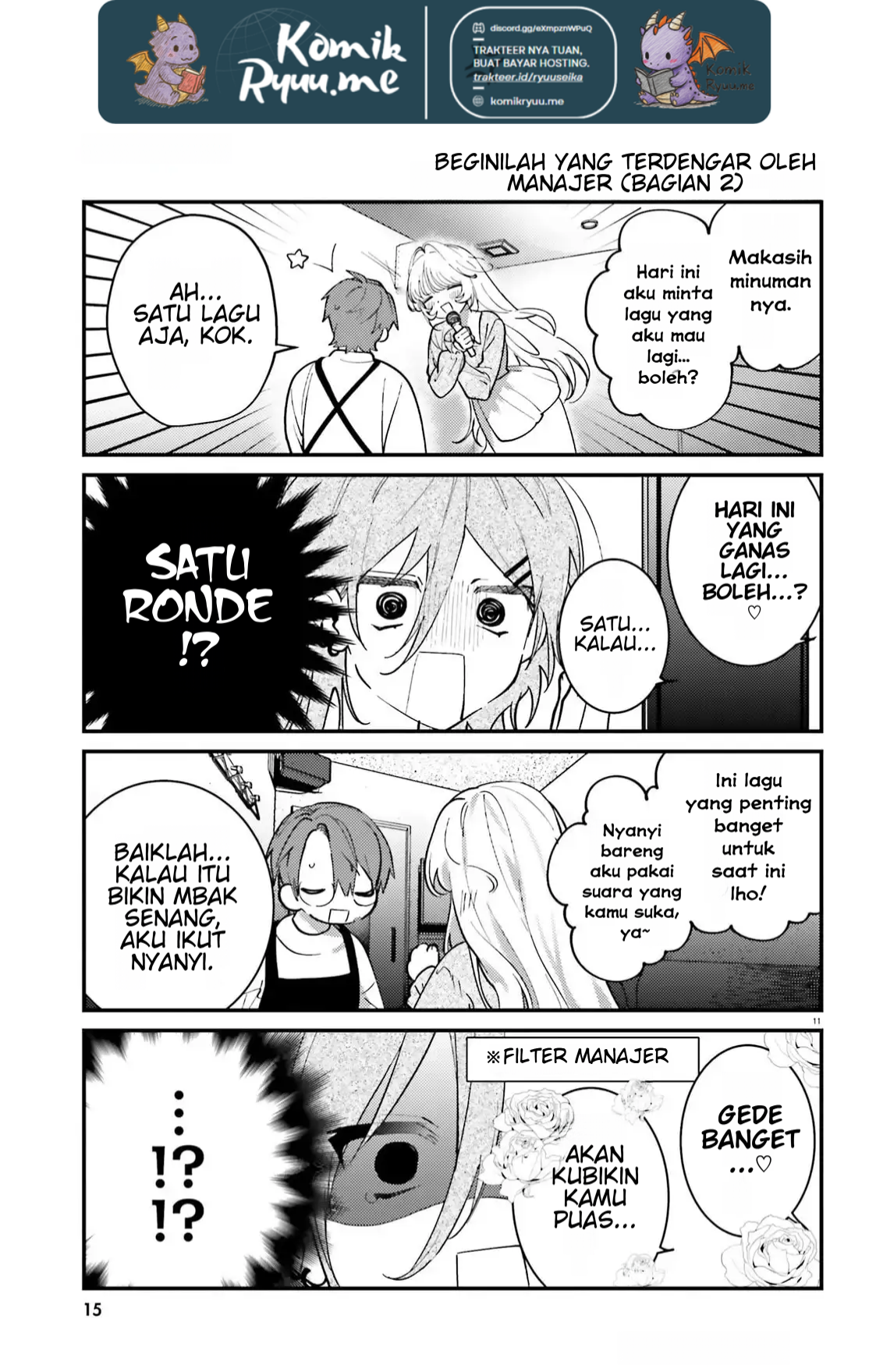 Karaoke de Utau Oneesan to Issho Chapter 4 - halaman 14