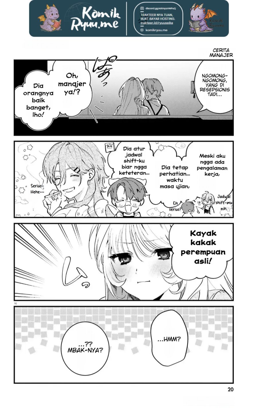 Karaoke de Utau Oneesan to Issyo Chapter 4 - halaman 19