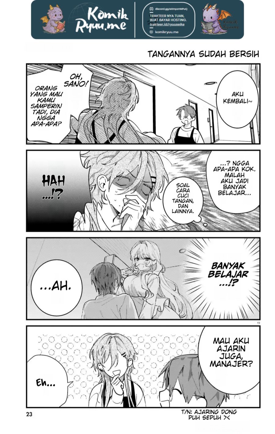 Karaoke de Utau Oneesan to Issyo Chapter 4 - halaman 22
