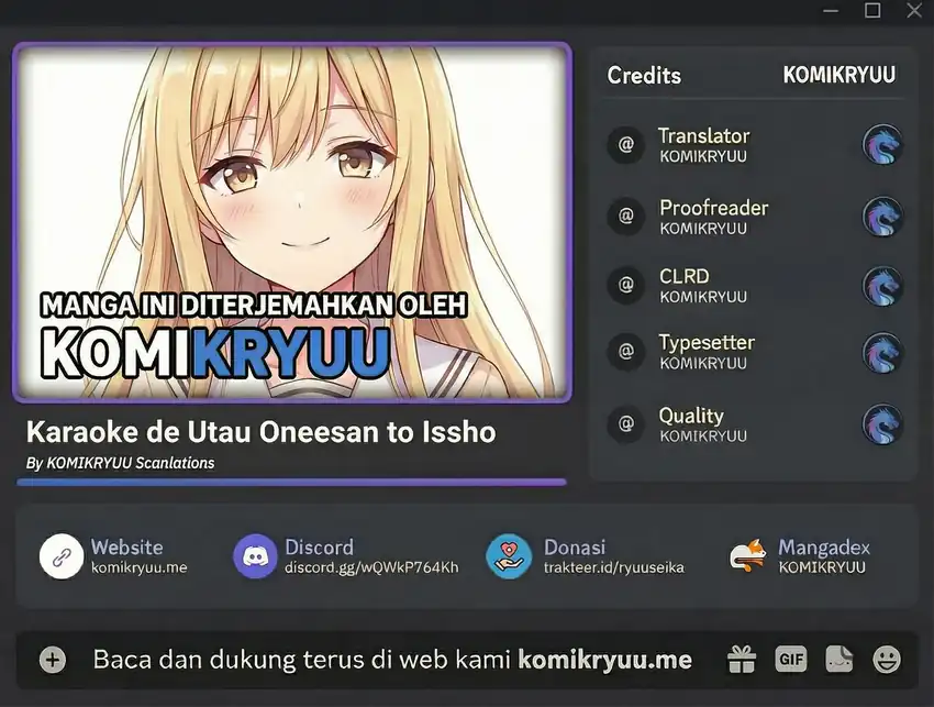 Karaoke de Utau Oneesan to Issyo Chapter 5 - halaman 1