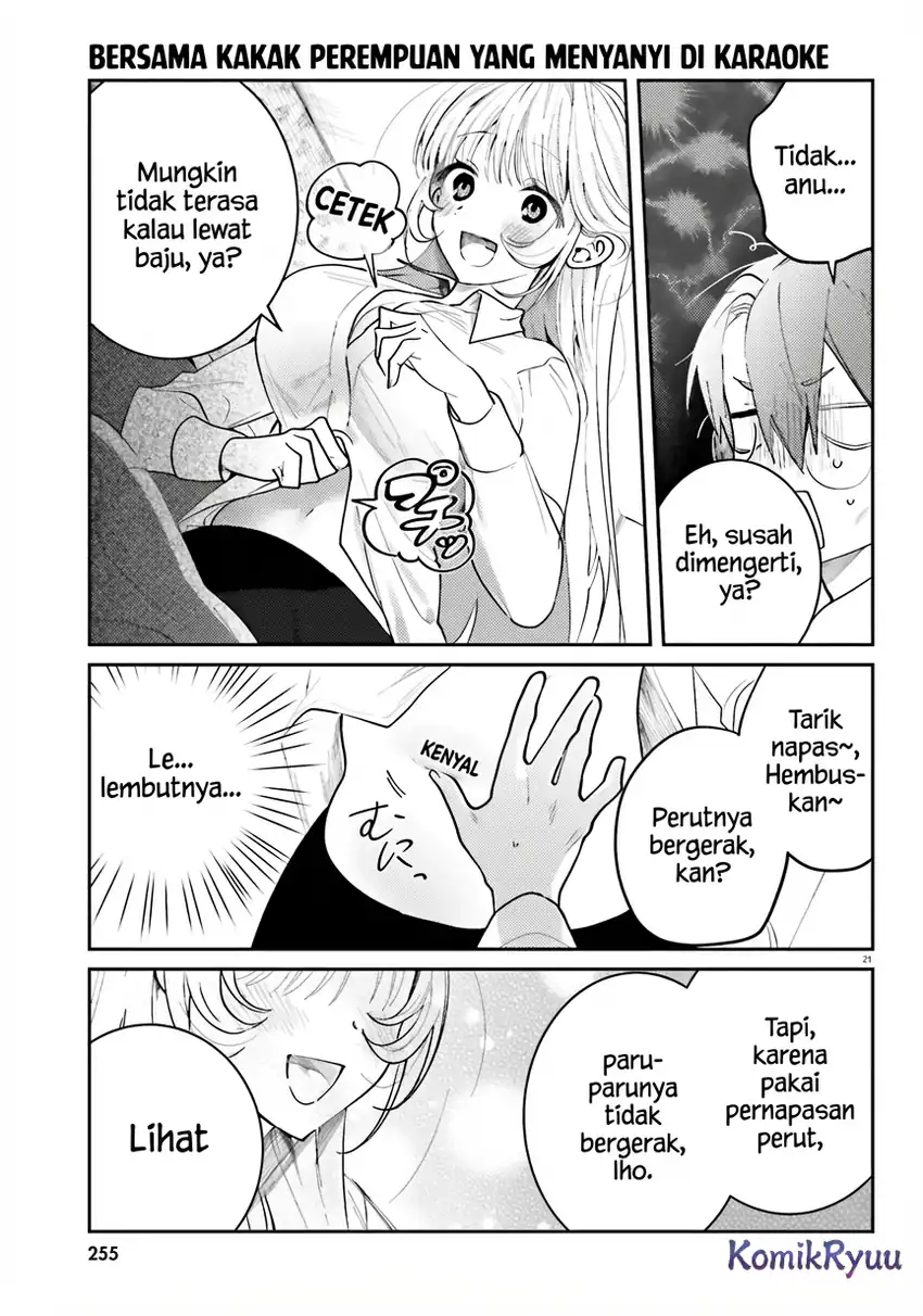 Karaoke de Utau Oneesan to Issyo Chapter 5 - halaman 23