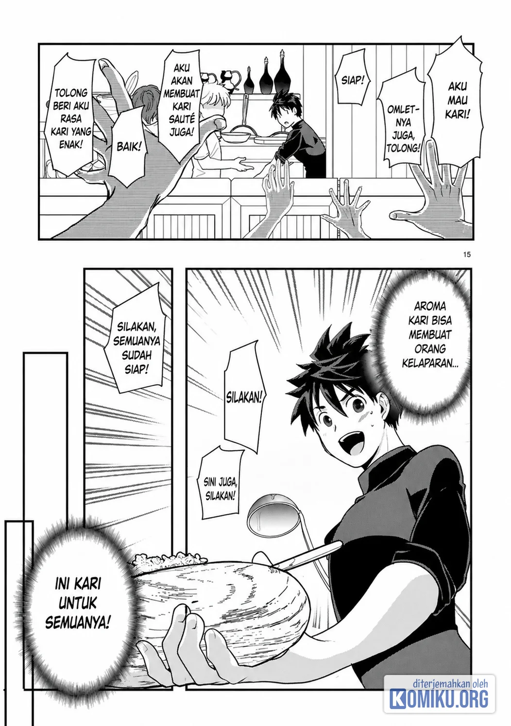 Kare wo Tabete Level Up! Chapter 2 - halaman 15