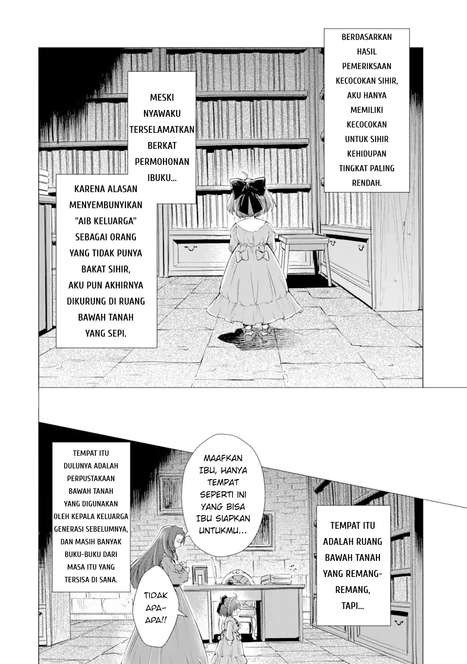Karei naru Akujo ni Naritai wa! Aisare Tensei Shoujo wa, Tanoshii Nidome no Jinsei wo Okurimasu Chapter 1 - halaman 6